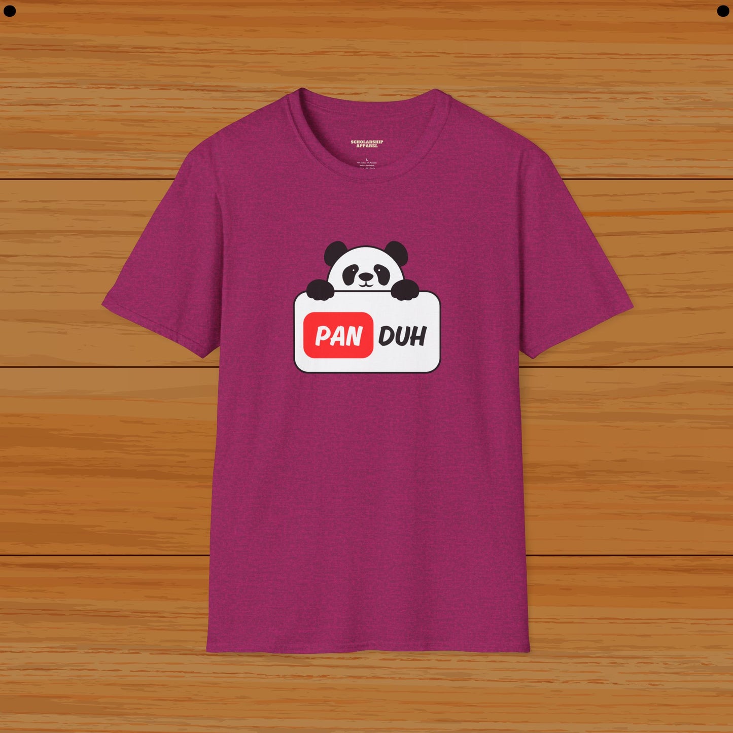 Pan Duh Humor Tee - Funny Tee