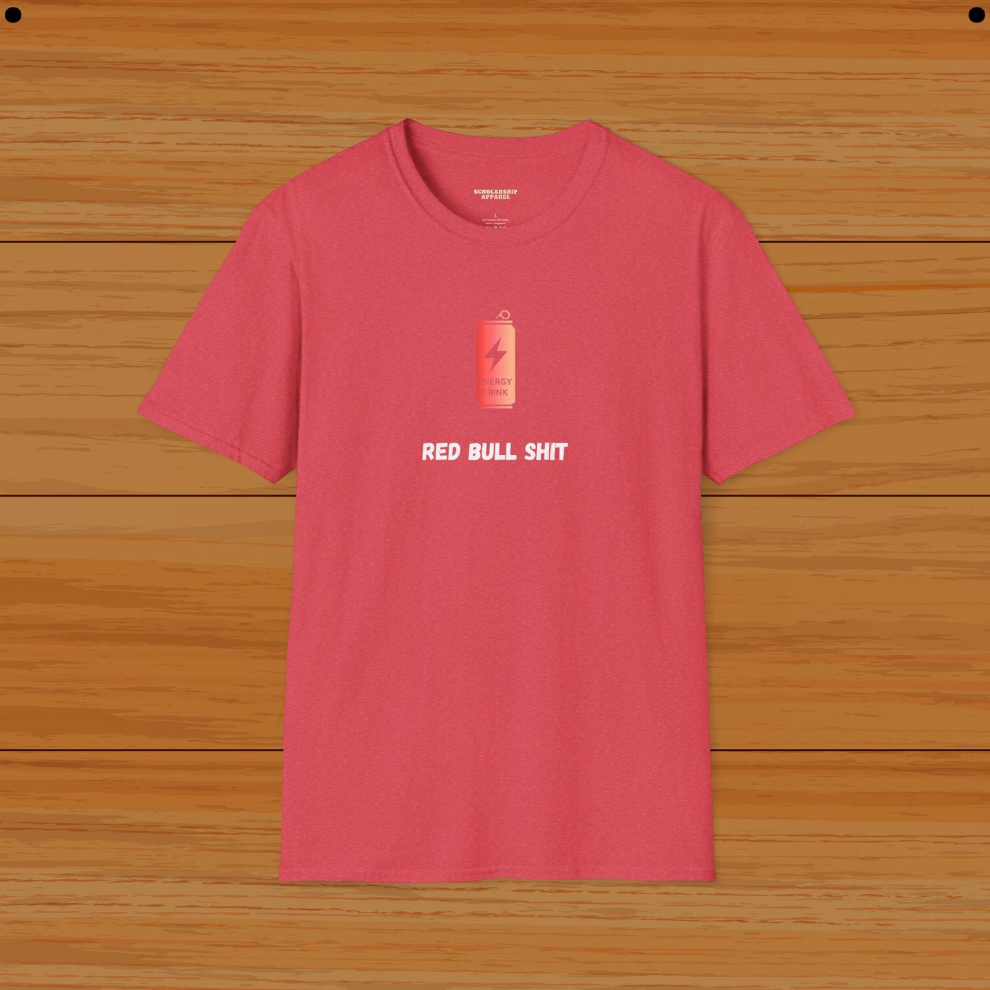 Red Bull Shit Humor Tee - Funny Tee