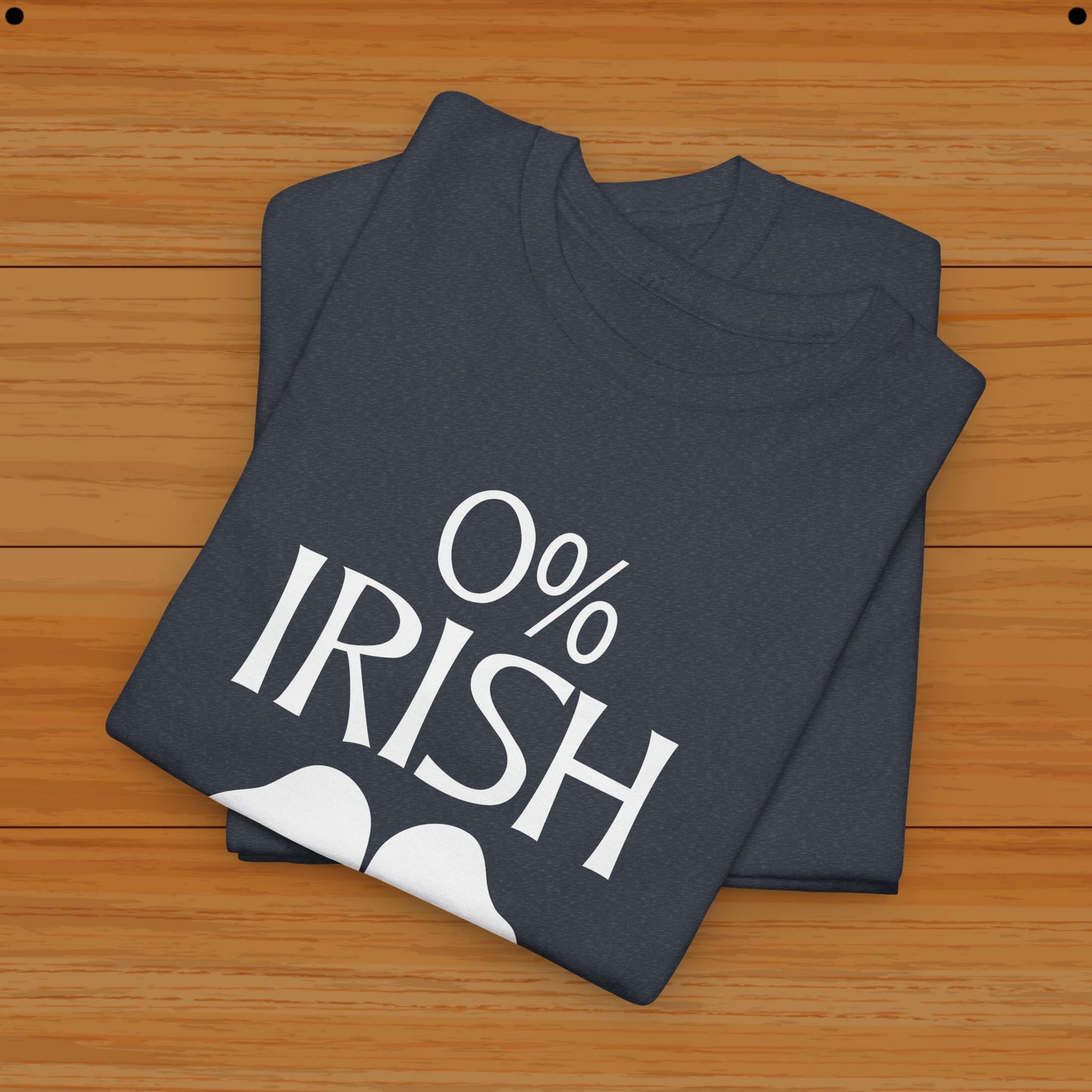 Zero Percent Irish- St Patricks Day Tee