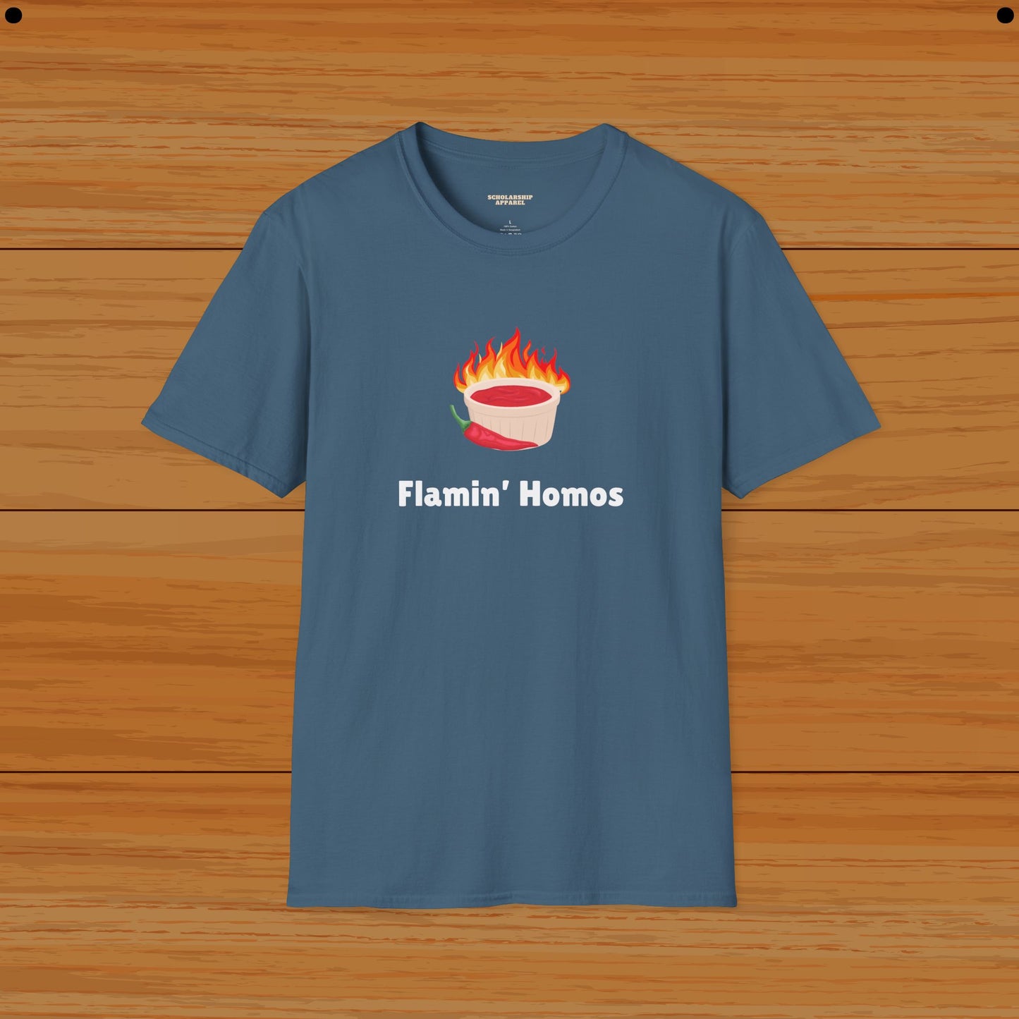 Flamin Homo Humor Tee For LGBQT