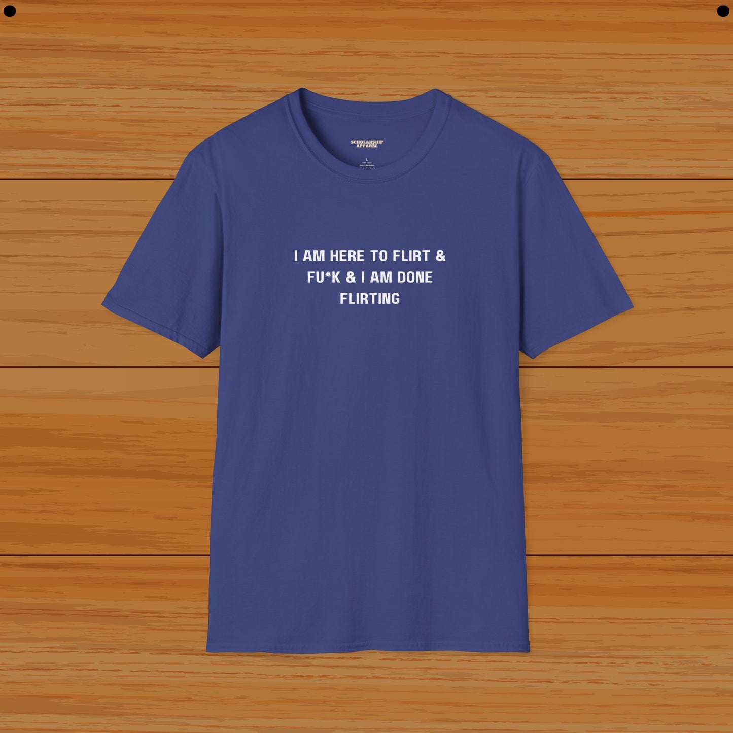 Flirt and Fu*k Humor Tee - Funny Tee