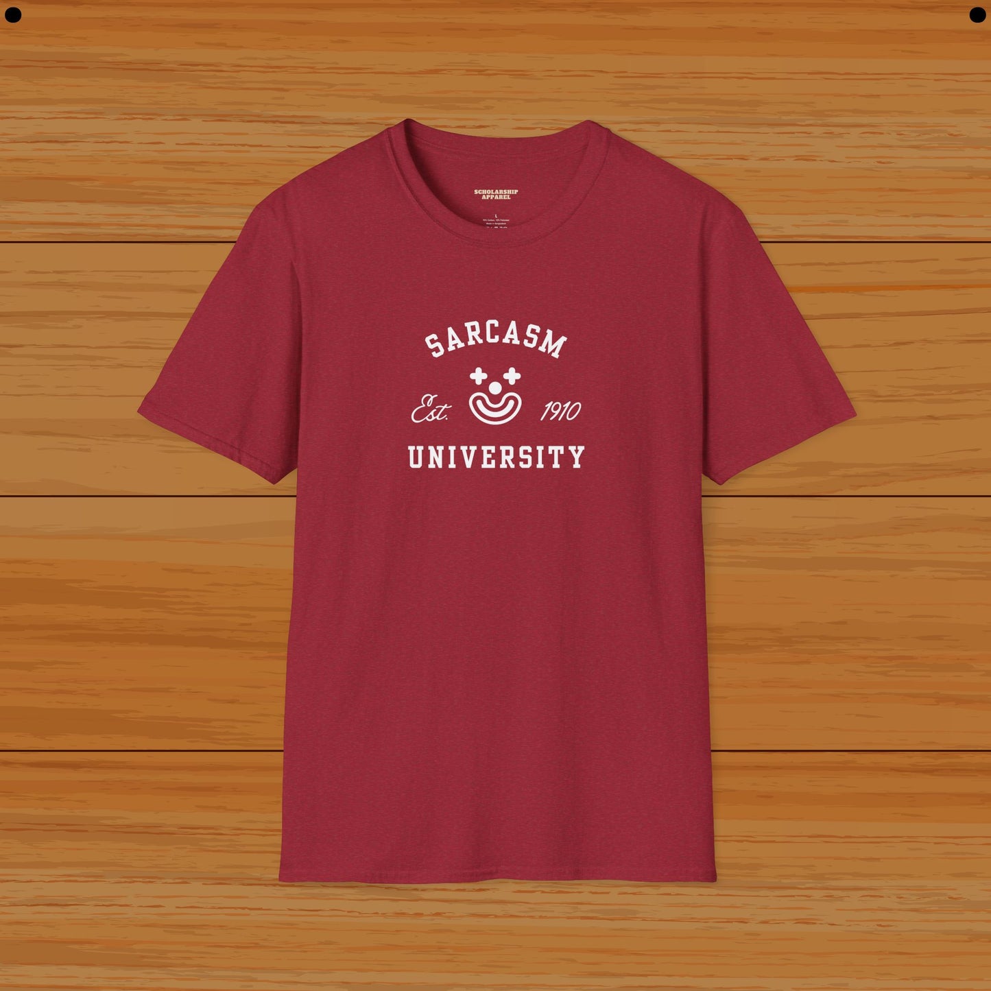 Sarcasm University Humor Tee