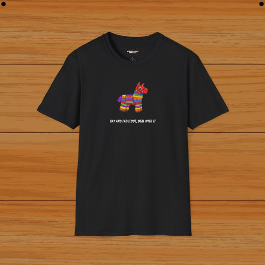 Gay and fabulous, deal with it Tee Softstyle