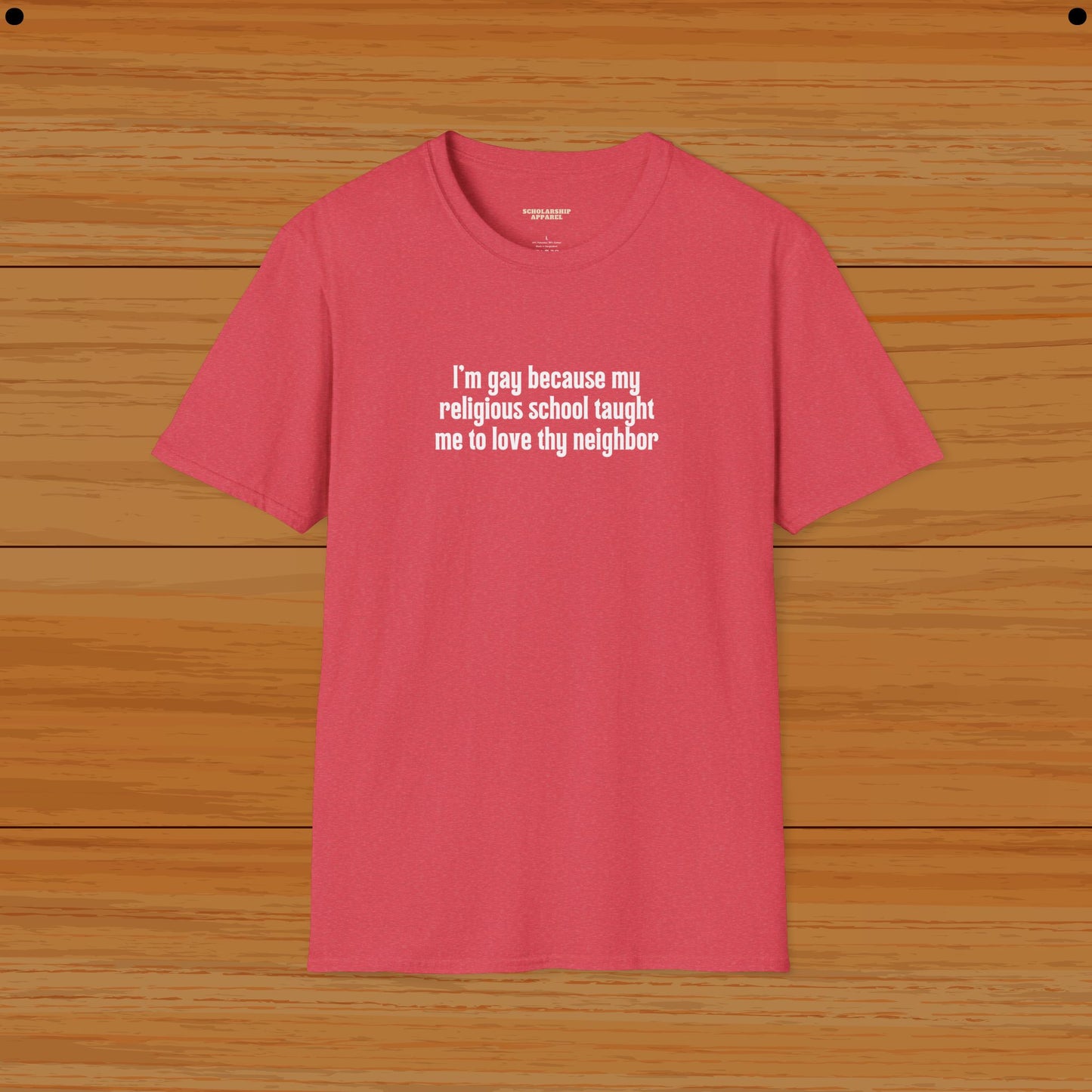 I am gay because Humor Gay Tee