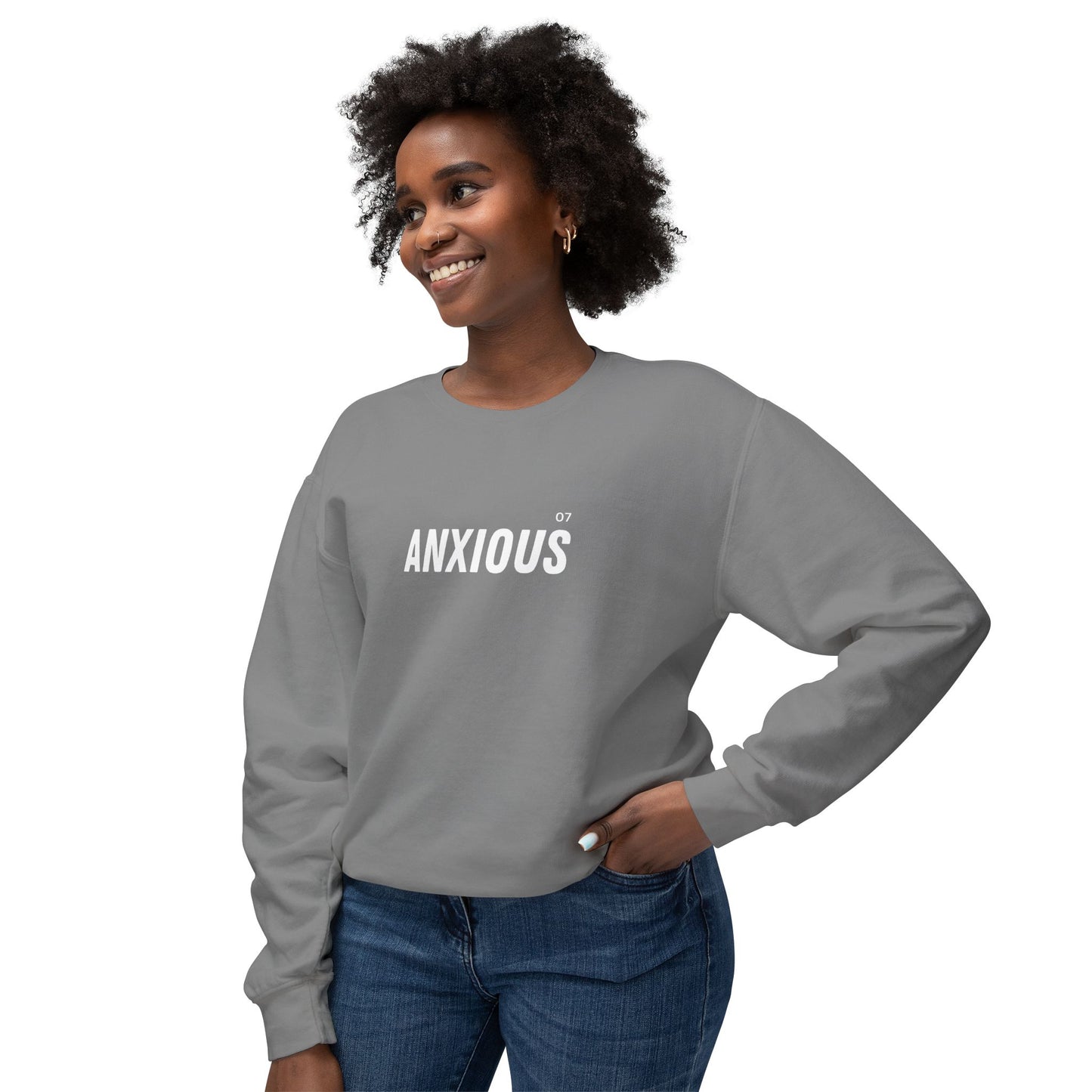 Anxious 07 Crewneck Sweatshirt