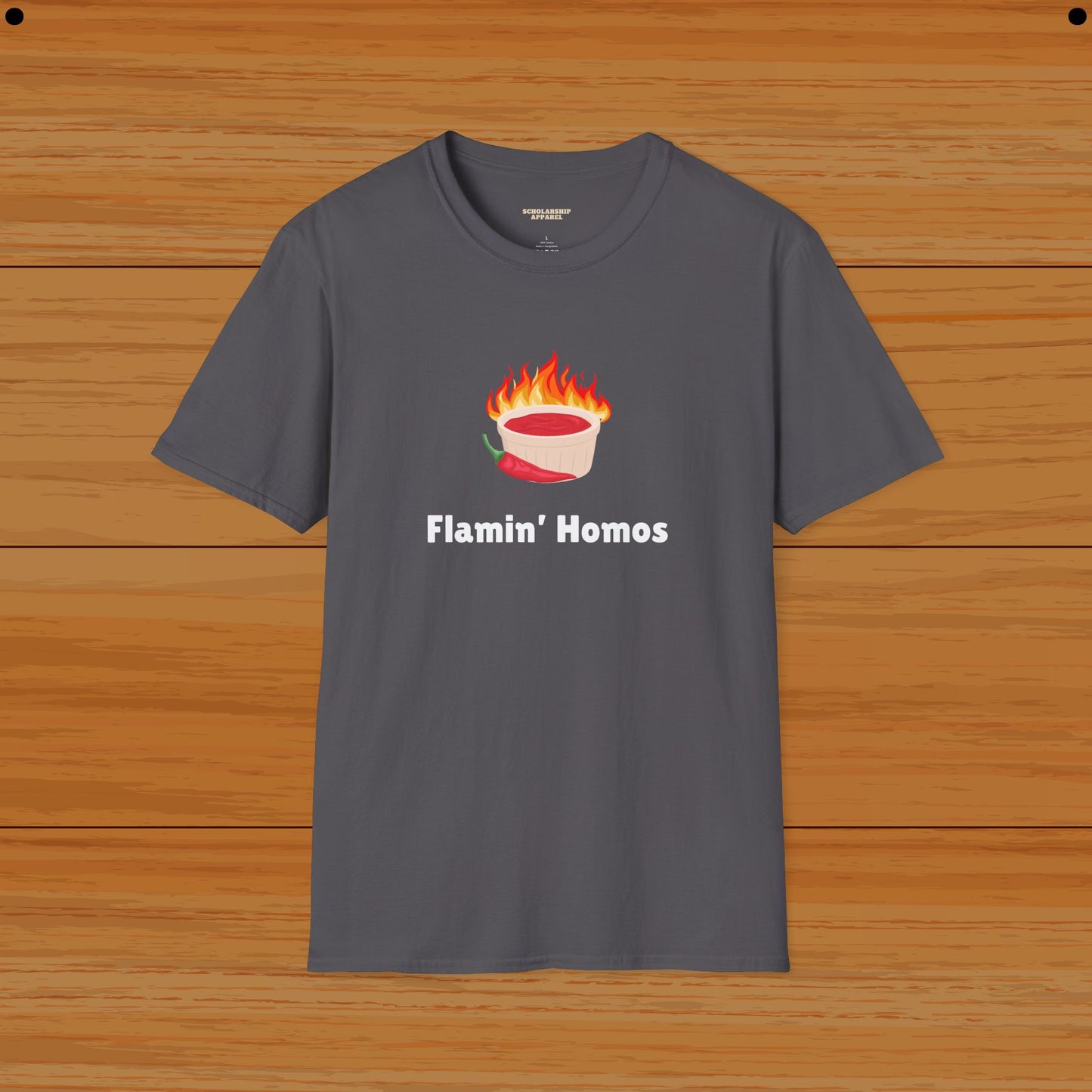 Flamin Homo Humor Tee For LGBQT