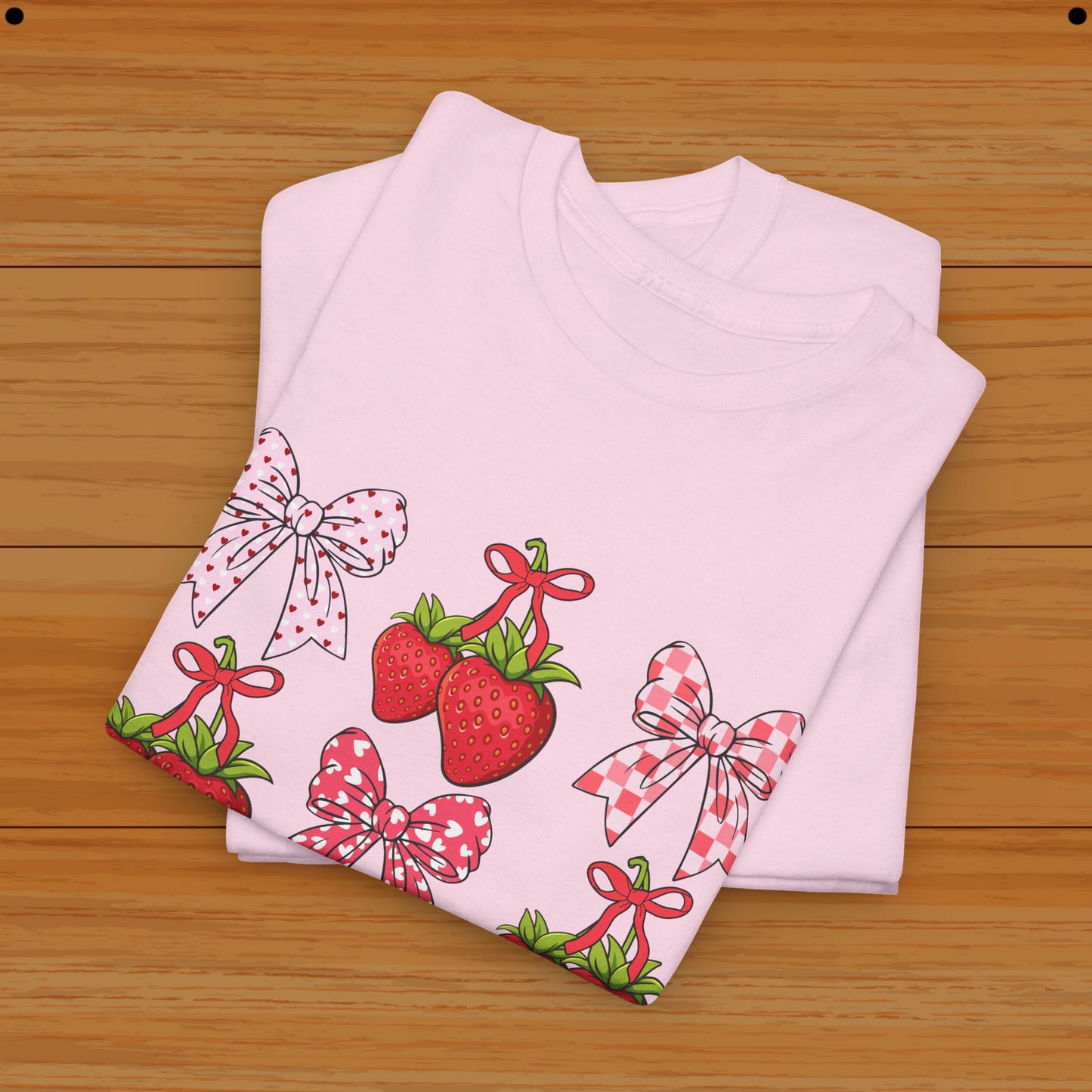 Valentine Tee - Strawberry