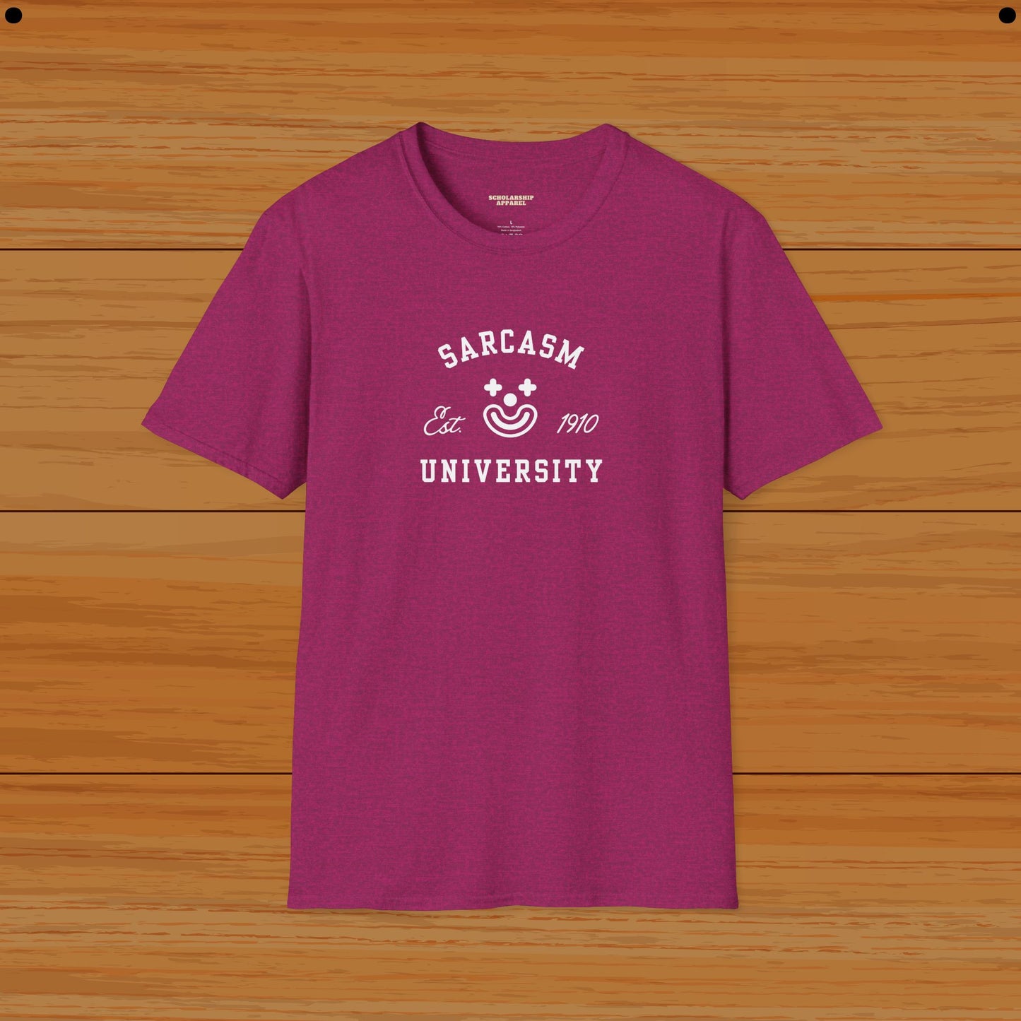 Sarcasm University Humor Tee