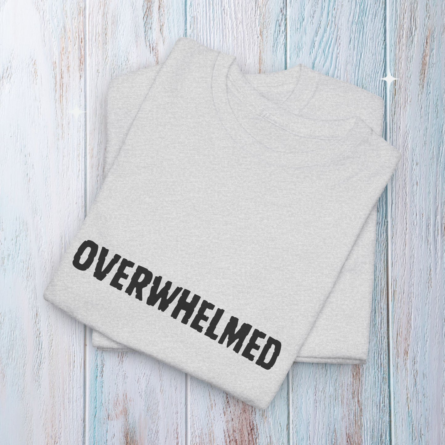 Overwhelmed Tee - Scholarship Apparel