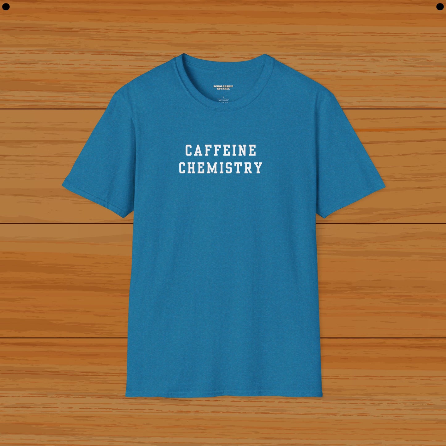 Caffeine Chemistry Student Humor Tee