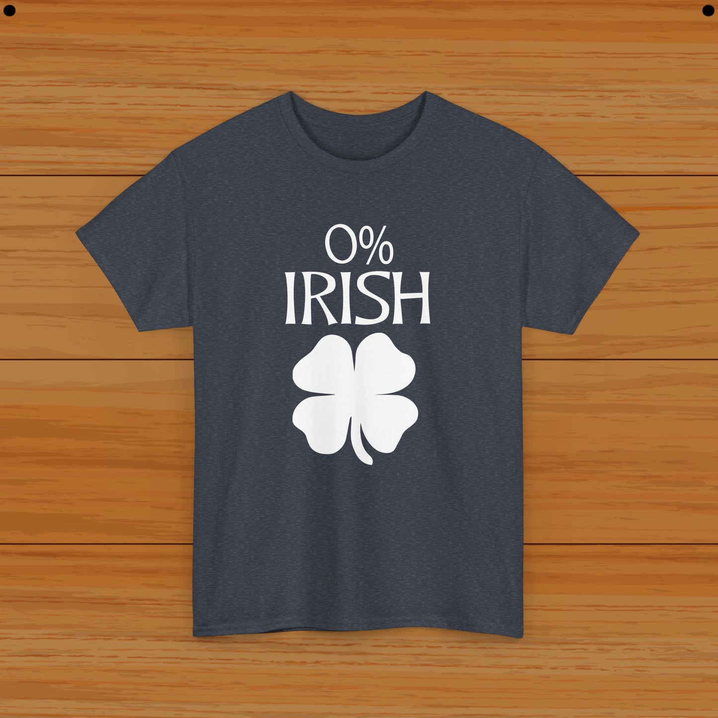 Zero Percent Irish- St Patricks Day Tee