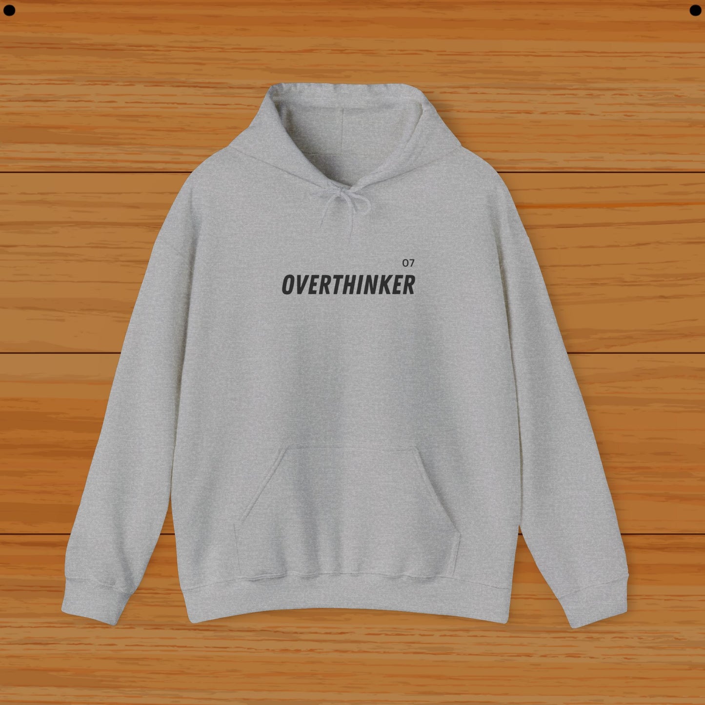 Over thinker 07 Hoodie - Scholarship Apparel