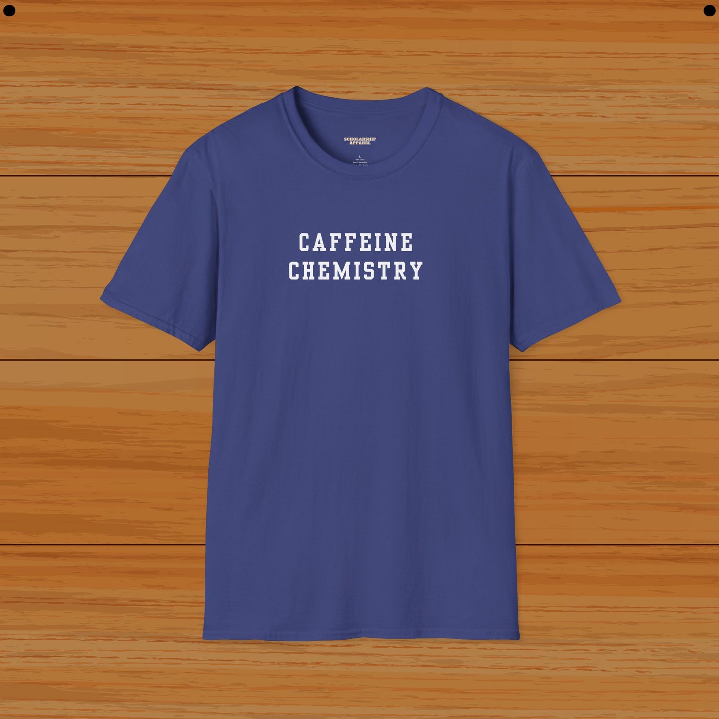 Caffeine Chemistry Student Humor Tee