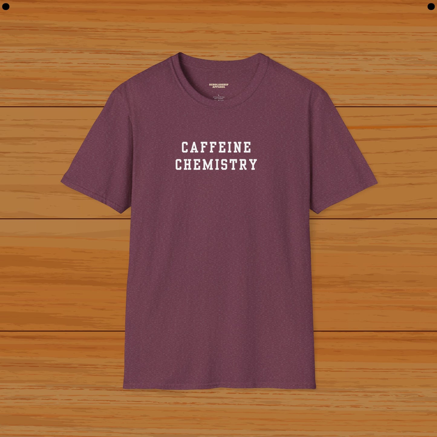 Caffeine Chemistry Student Humor Tee