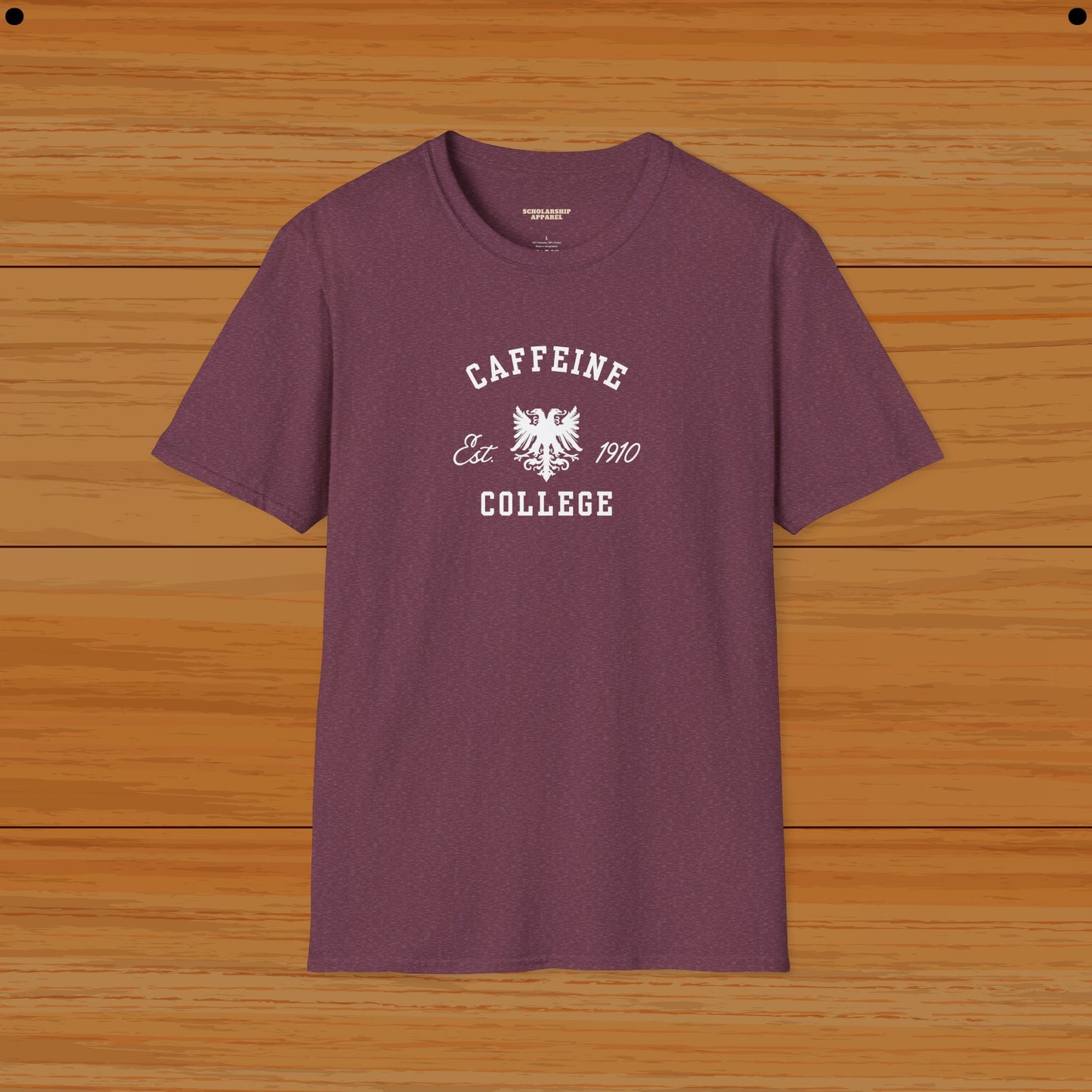 Caffeine College Humor Tee