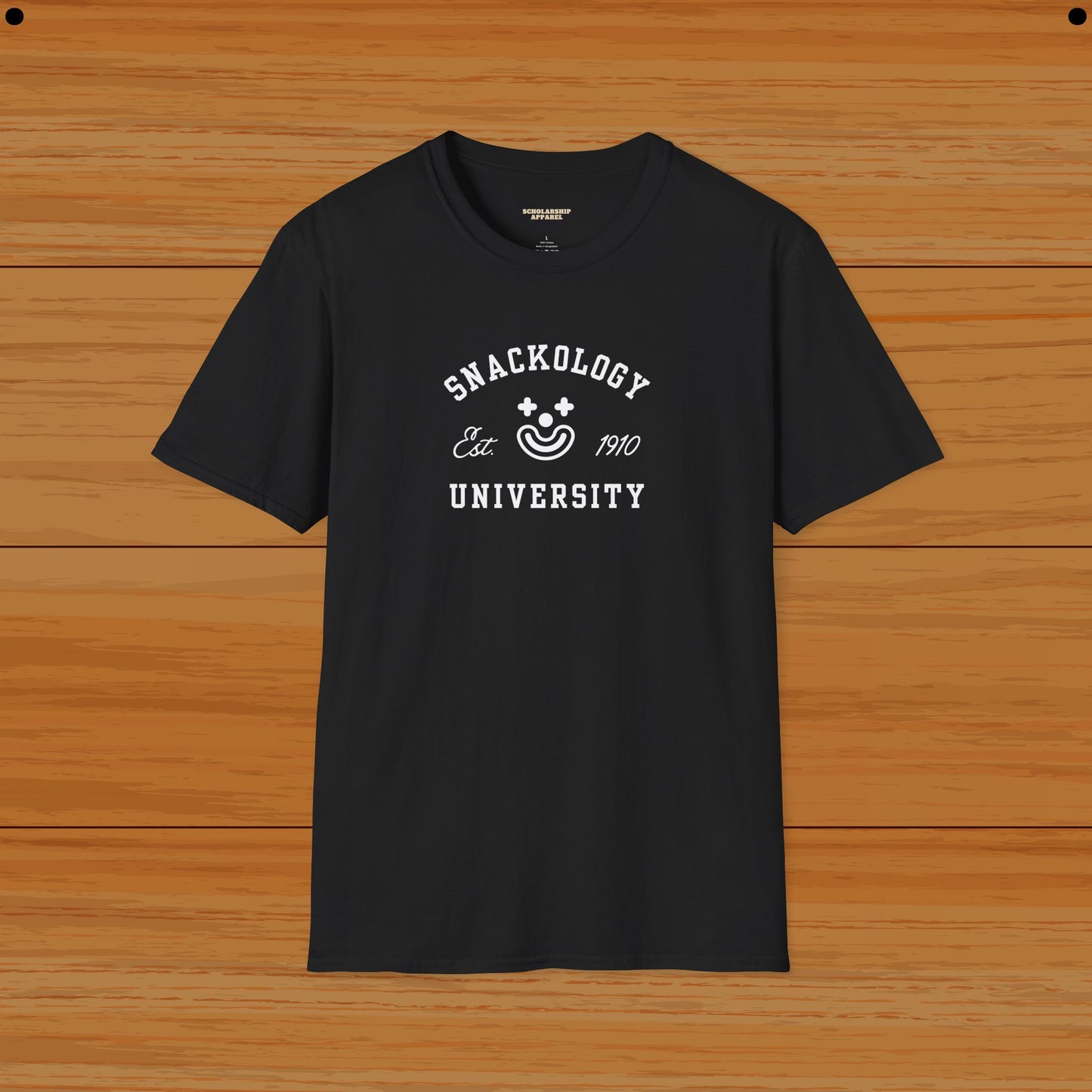 Snackology University Humor Tee