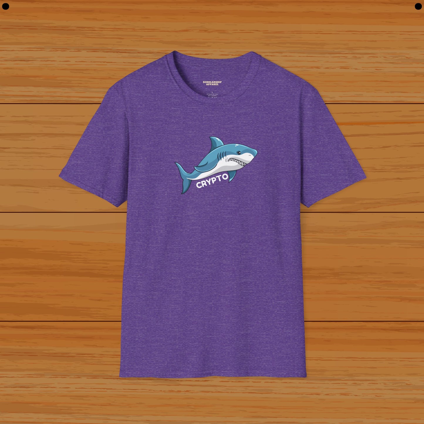 Crypto Shark Humor Tee