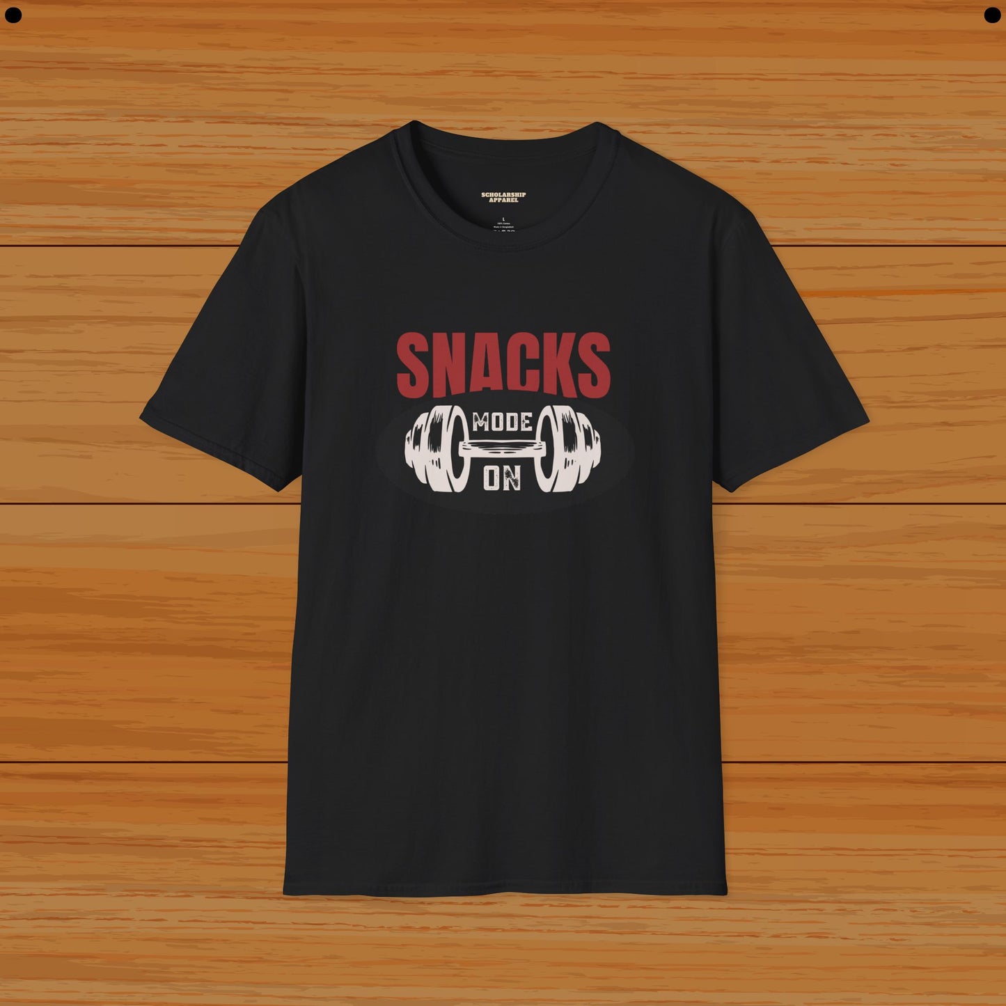 Snacks Mode On Gym Humor Tee