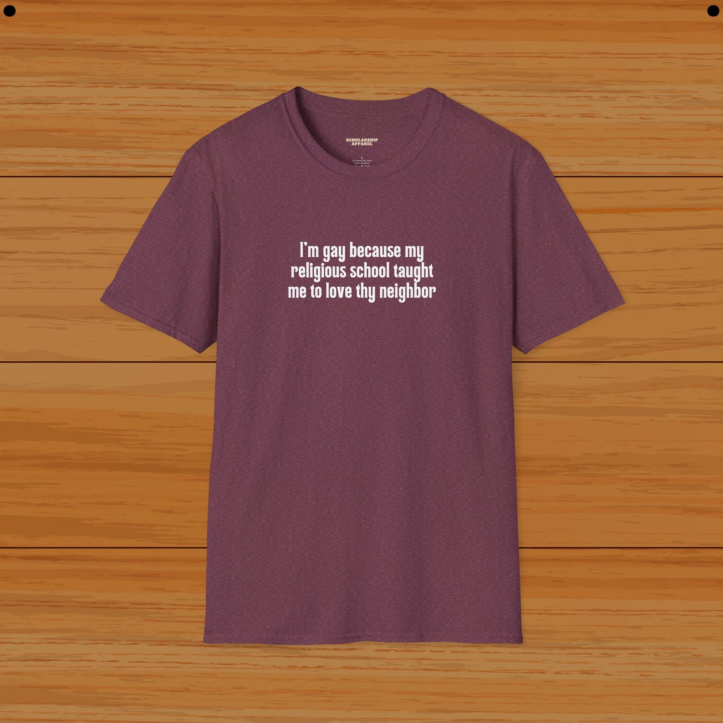 I am gay because Humor Gay Tee