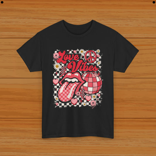 Valentine Tee - Love Vibes