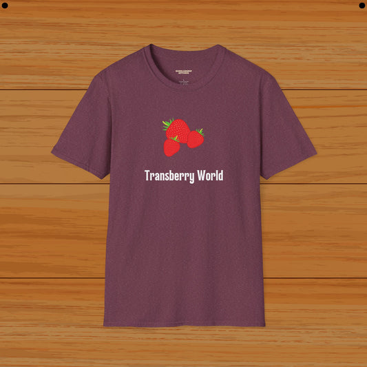 Transberry Humor Tee For LGBQT