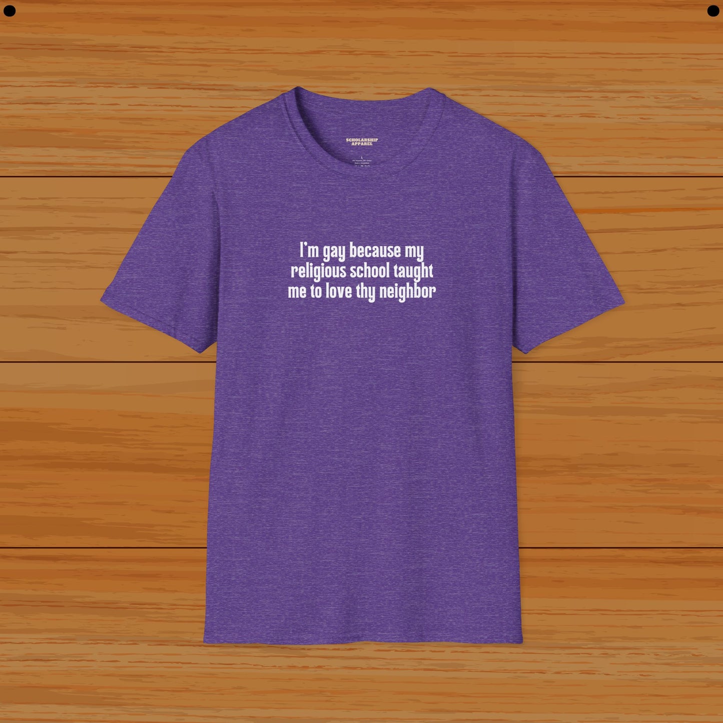 I am gay because Humor Gay Tee