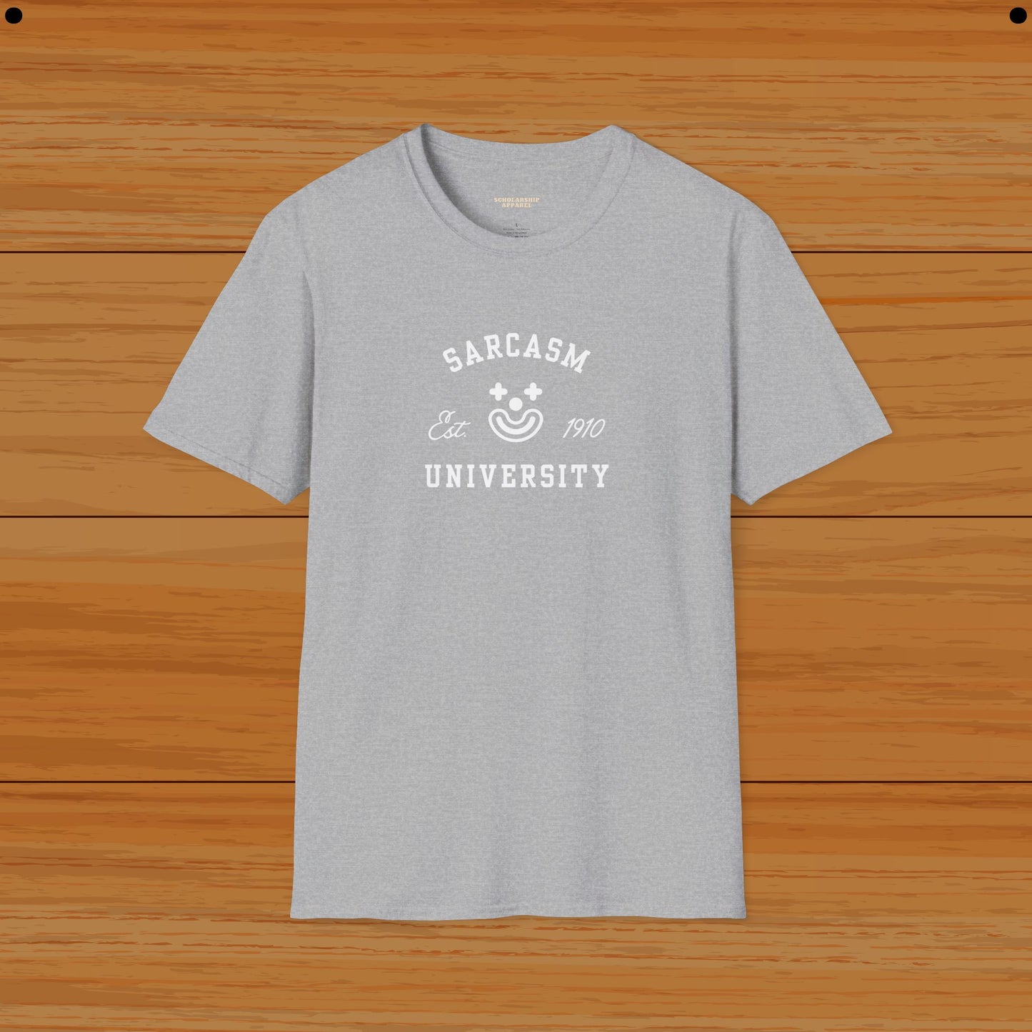 Sarcasm University Humor Tee