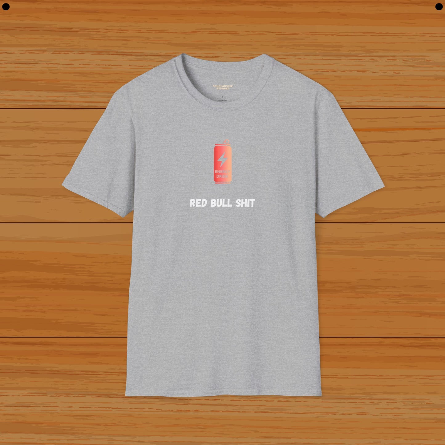 Red Bull Shit Humor Tee - Funny Tee