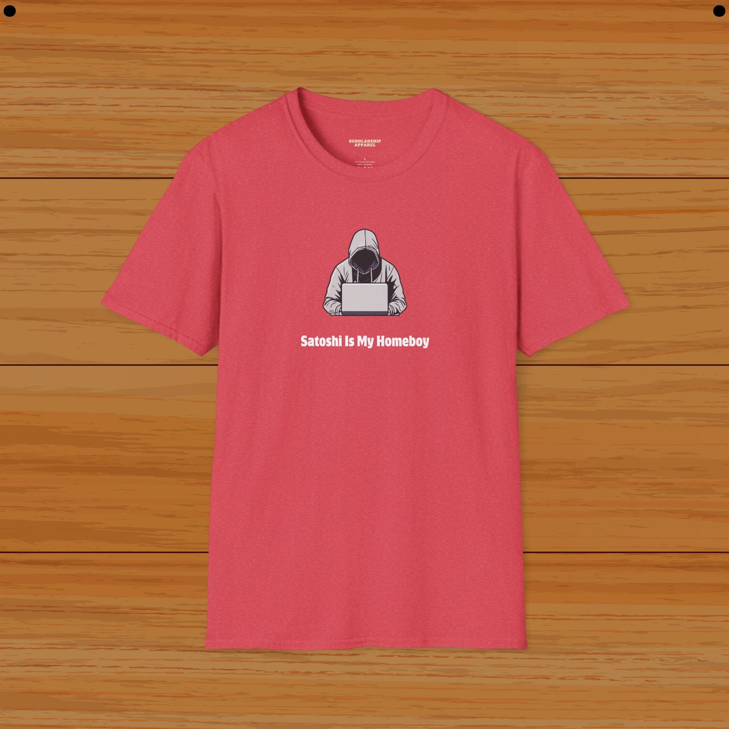 Satoshi is My Homeboy Crypto Trader Humor Tee