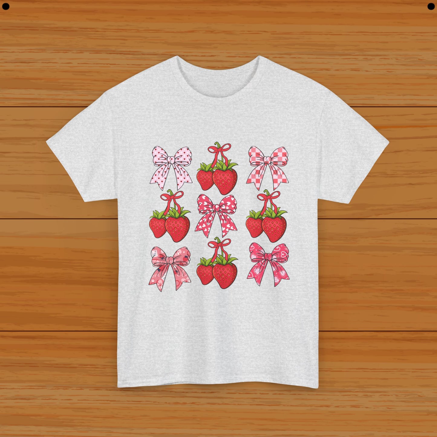 Valentine Tee - Strawberry