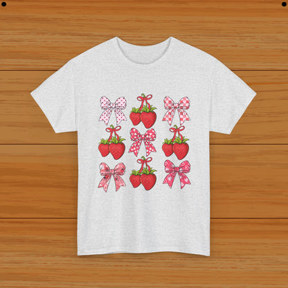 Valentine Tee - Strawberry