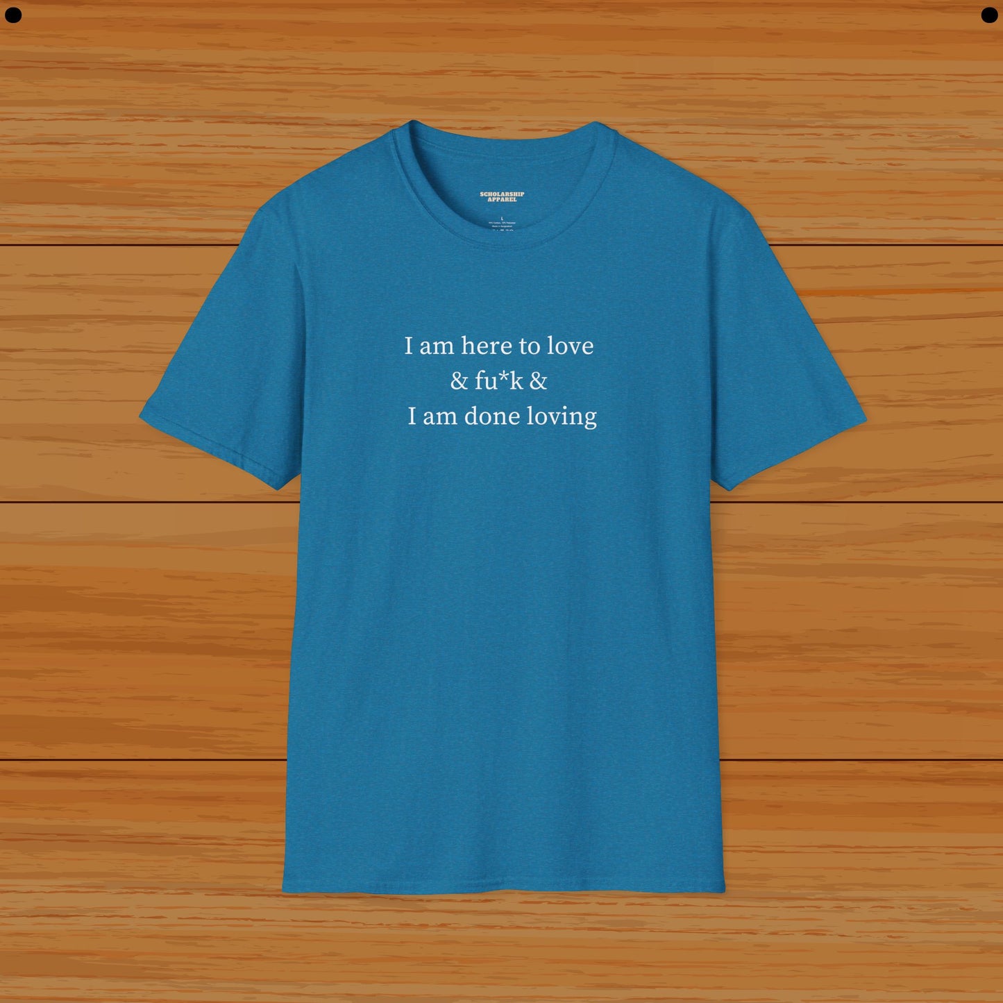 Love And Fu*k Humor Tee - Funny Tee