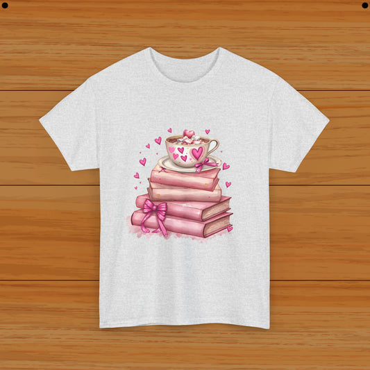 Valentine Tee - Books Lover